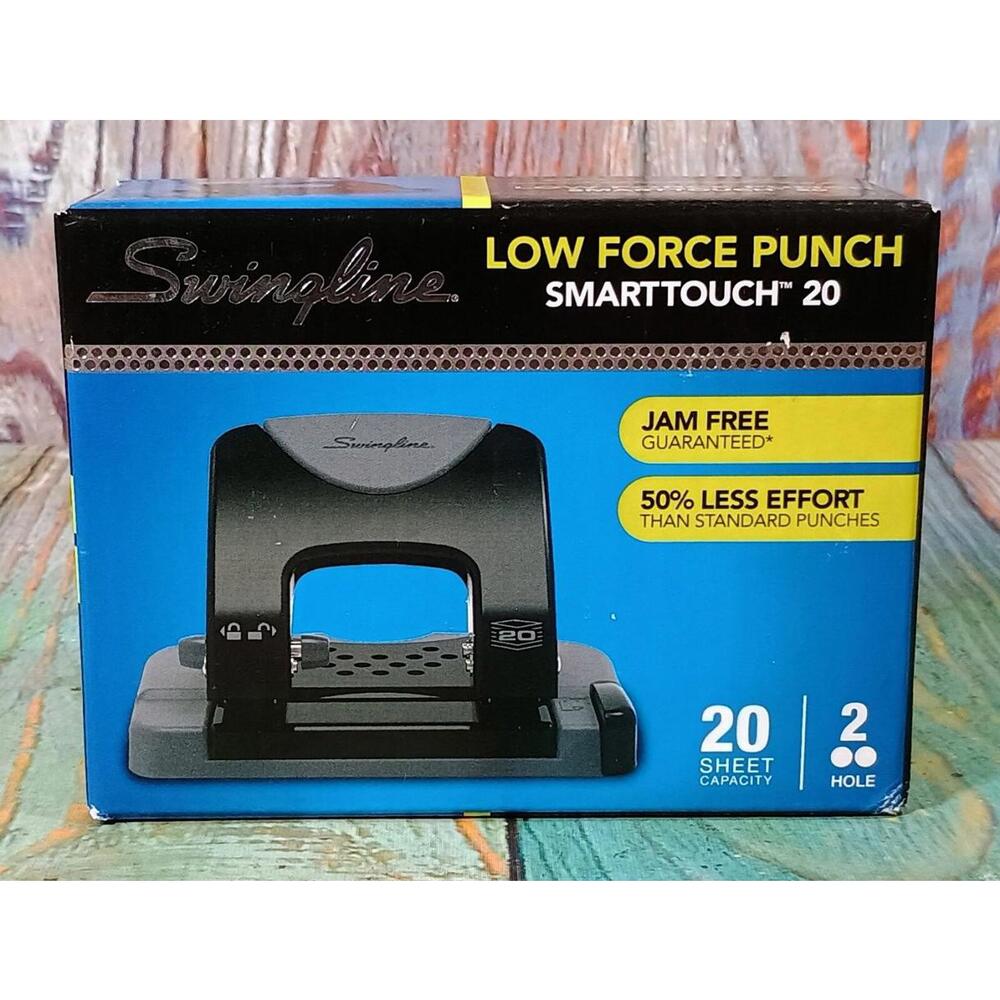 Swingline SmartTouch 20 Low Force 2-Hole‎ Punch